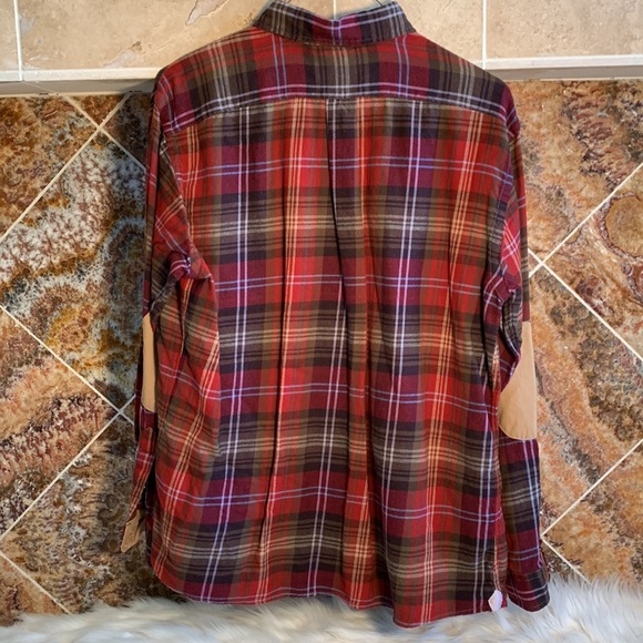 DANIEL CREMIEUX CLASSICS RED PLAID FLANNEL Size Large Men’s - Picture 2 of 8